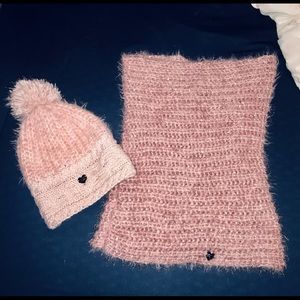 Betsey Johnson Hat & Scarf